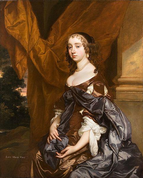 Sir Peter Lely Lady Mary Fane oil painting picture